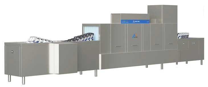 Máy rửa chén công nghiệp & thương mại Mayers SUS304: Thiết bị làm sạch mô-đun khử trùng nhiệt độ cao-